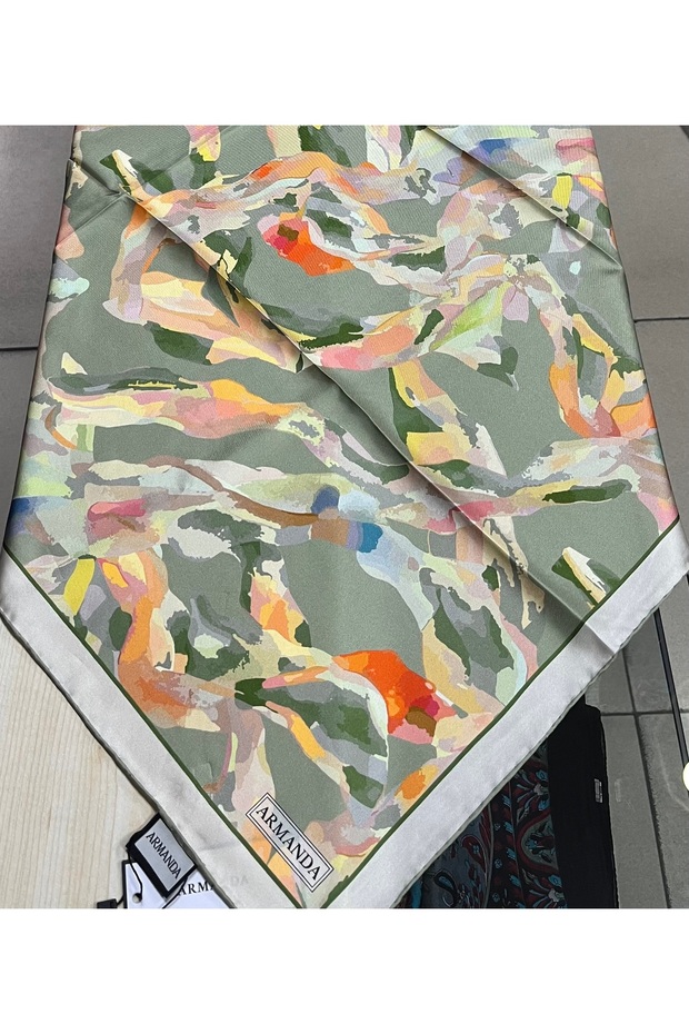 Twill ipek eşarp - 2