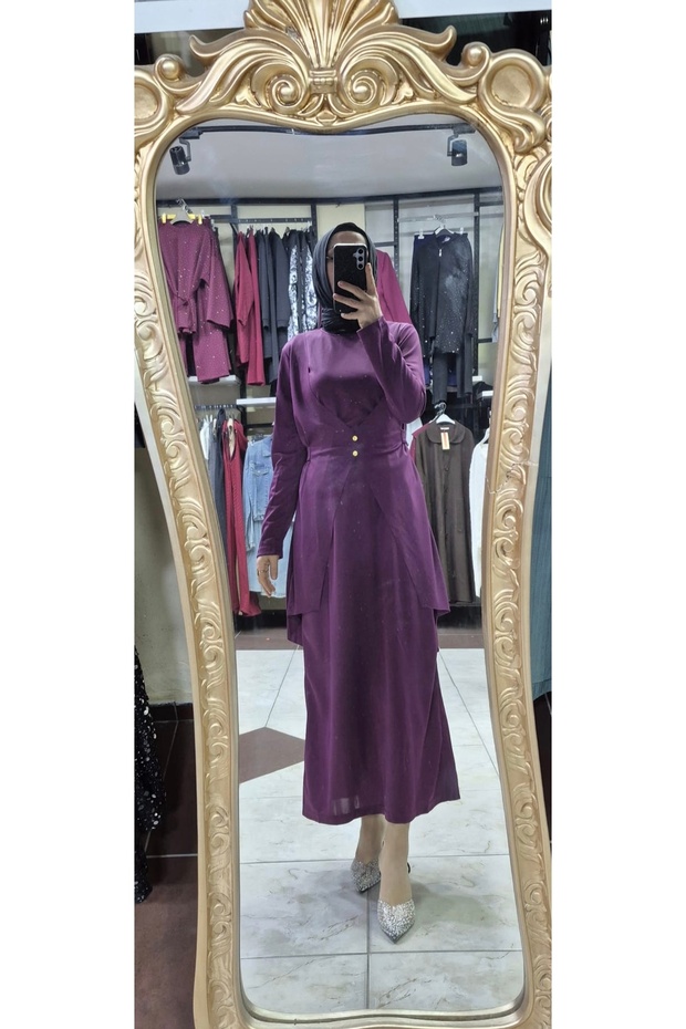 Yelek görünümlü elbise - 1