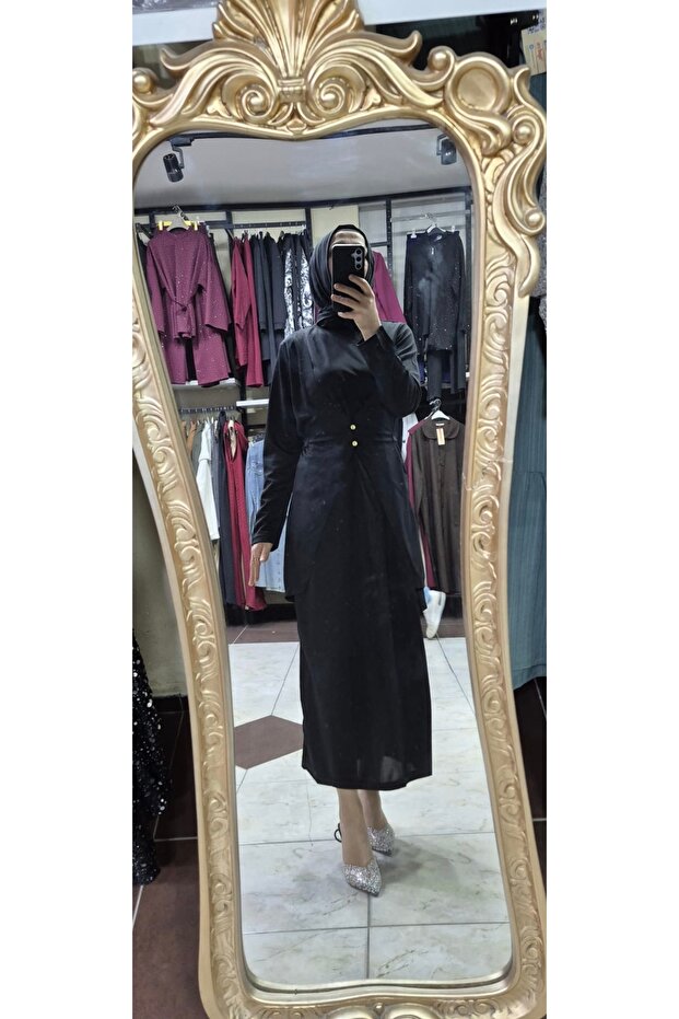 Yelek görünümlü elbise - 4