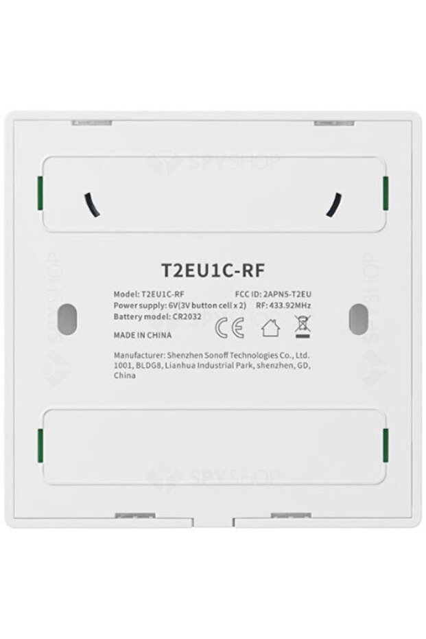 T2EU1C-RF, Wireless, 50 m, Alb - 2