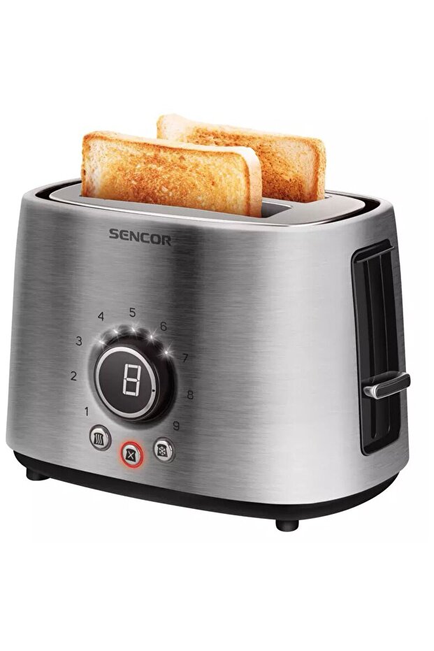 Toaster 1000W Grey - 2