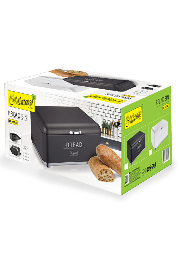MR-1677-AR bread box Rectangular - 1