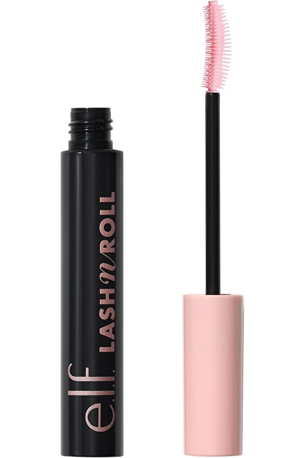 e.l.f. Lash 'N Roll Mascara, Curling Mascara For Visibly Lifted Lashes, Lifts & Separates Lashes