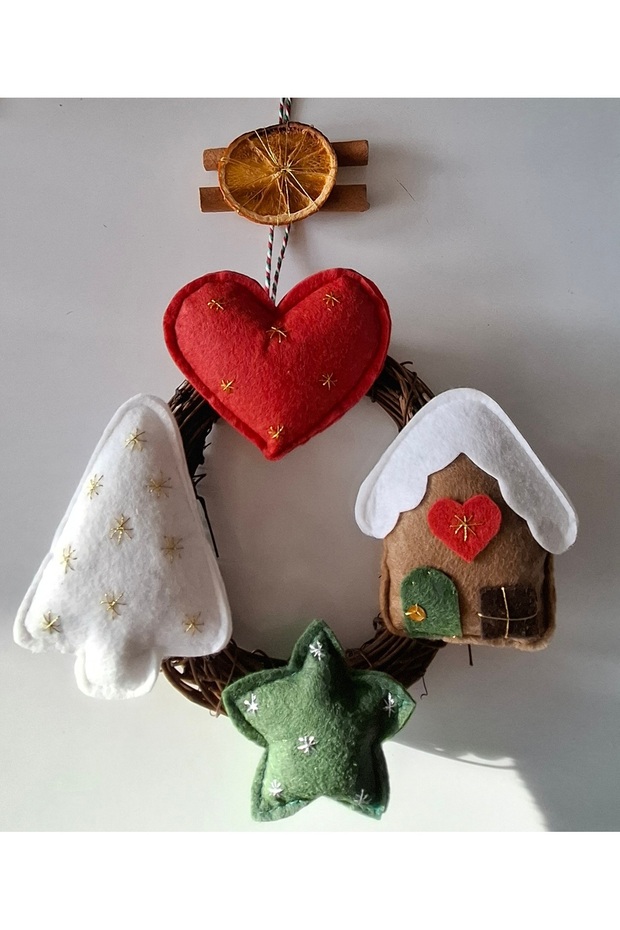 Yılbaşı Kapı Süsü - 2