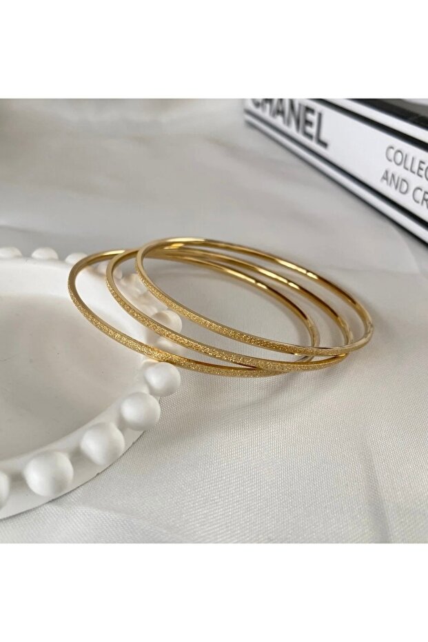 Şık Simli ajda bilezik - 3