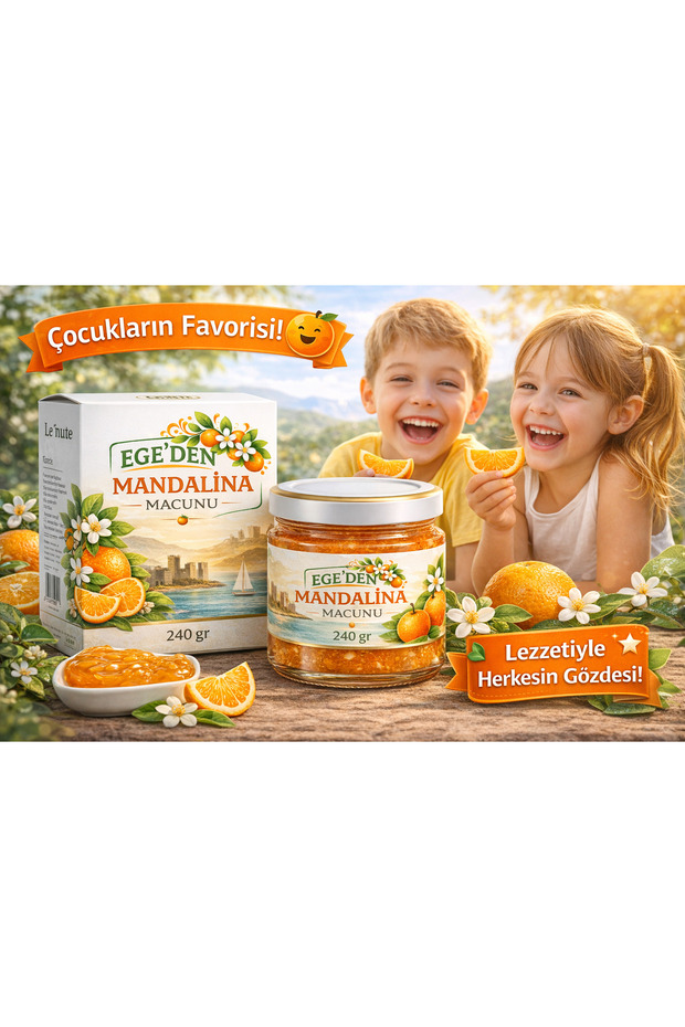 Mandalina Macunu DOĞAL VE KATKISIZ EGEDEN MANDİLANA MACUNU (GERÇEK MANDALİNADAN ÜRETİLMİŞTİR ) - 4