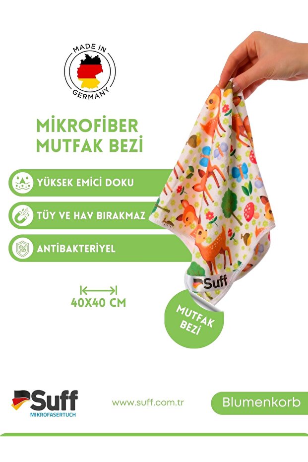 Blumenkorb Mutfak Bezi 40x40 Ceylan | Ceylan - 4