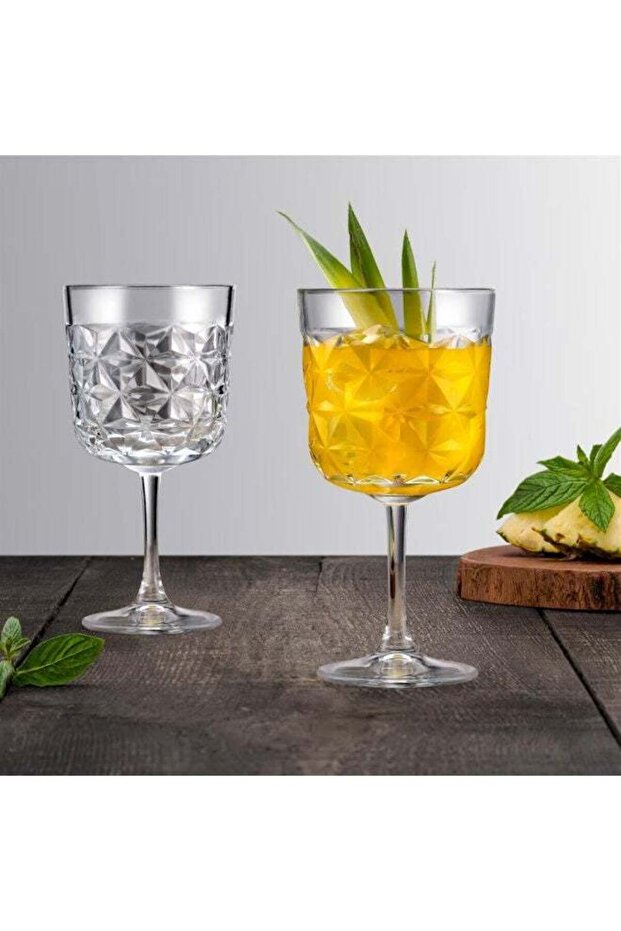 Pasabahce Estrella Cocktail Glass 490cc – 4-Piece Stemware Set