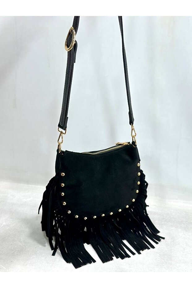 Mesbag women's bag genuine suede leather