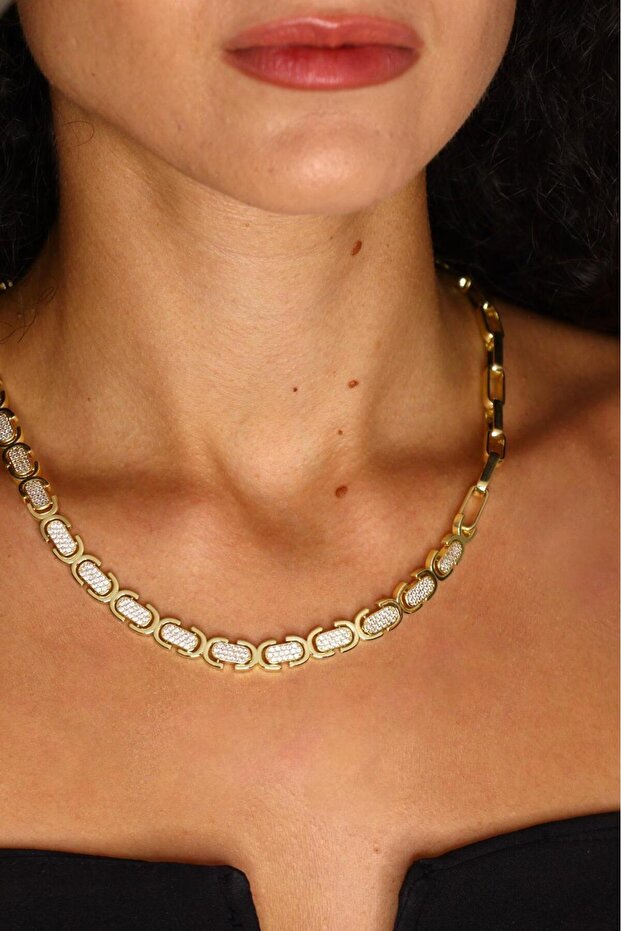 Zanara Kolye Gold - 1