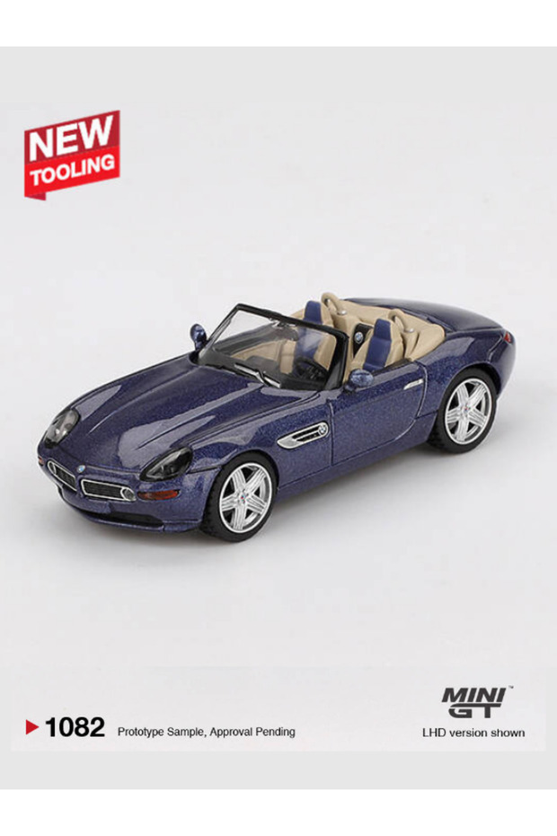 Bmw Z8 Alpina 1:64 Diecast Model Car – Alpine Blue