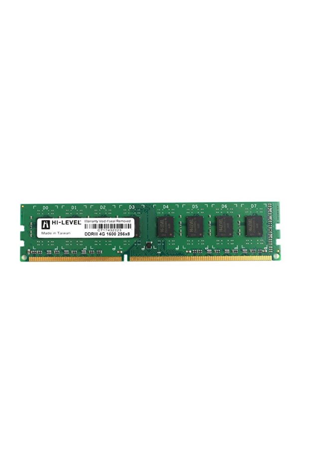 ذاكرة وصول عشوائي 4 جيجابايت 1600 ميجاهرتز DDR3 للكمبيوتر الشخصي HLV-PC12800D3/4G