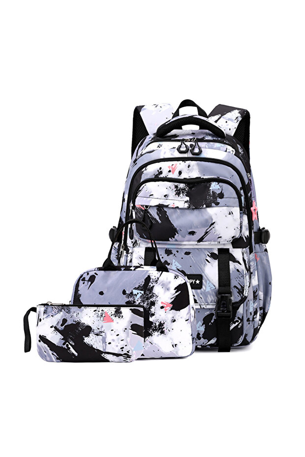 4-in-1 Kids Trolley Backpack Set