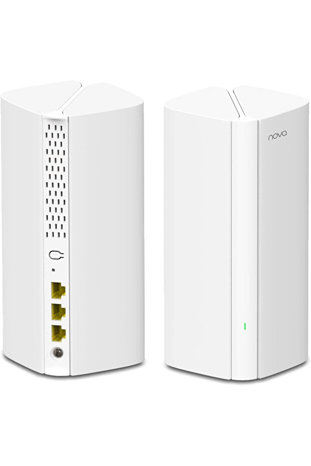 نوفا MX12 (عبوة من قطعتين) AX3000 2976 ميجابت في الثانية 2.4 جيجاهرتز و5 جيجاهرتز نقطة وصول داخلية/راوتر واي فاي 6 بتقنية الشبكة المتداخلة