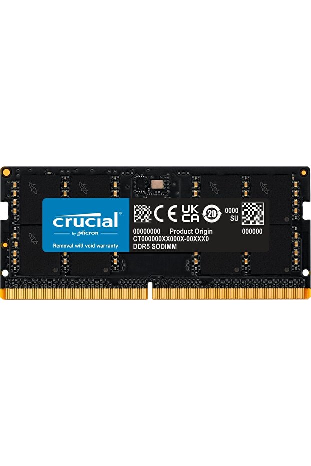 Crucial 16gb 4800mhz ddr5 cruso4800/16 notebook ram