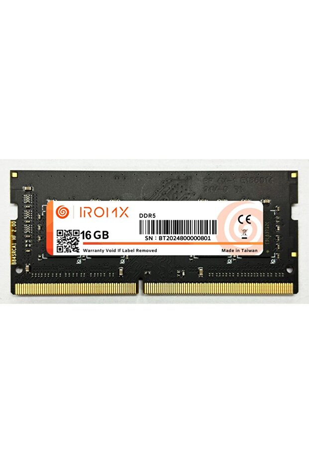 RAM للكمبيوتر المحمول 16 جيجابايت 4800MHz DDR5