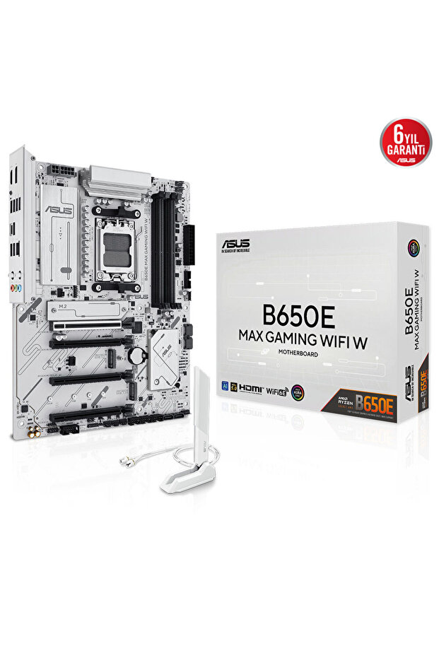 B650E MAX GAMING WIFI W 4xDDR5 DP/HDMI 3xM.2 AM5 اللوحة الأم