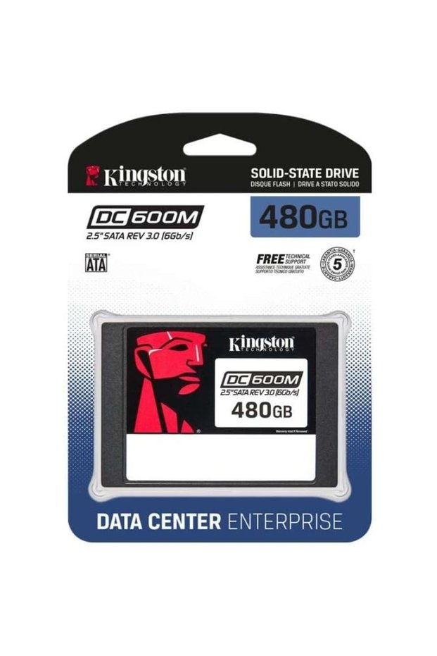 Kingston Sedc600M/480 480Gb 2.5" Sata Server Ssd