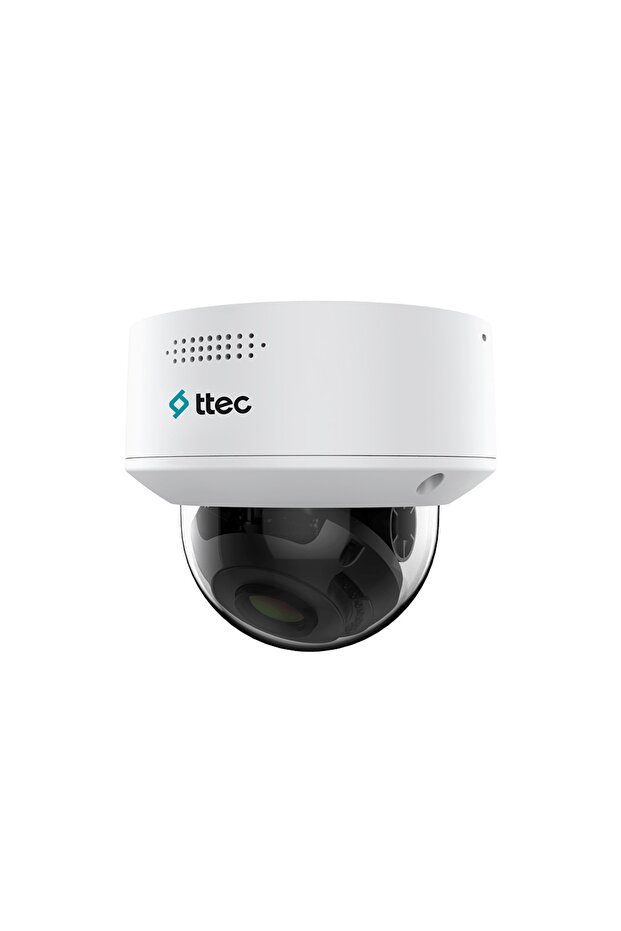 كاميرا TTEC IPDP-2330L-MZ 2MP 2.8-12MM MOTORIZE 30MT مع صوت داخلي H265+ IP67 كاميرا IP ذكية LED IP DOME