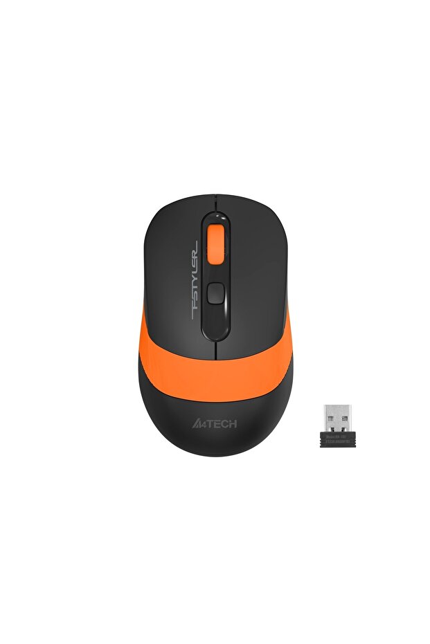 Aq84 Fg10 Wireless 2000Dpi Orange Mouse - 1