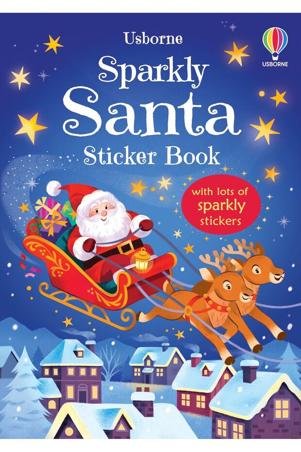 Sparkly Santa Sticker Book