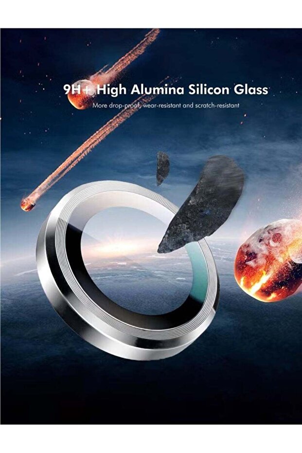 واقي شاشة عدسة الكاميرا لهاتف آيفون 17 برو/برو ماكس من آبل - فضي - 5