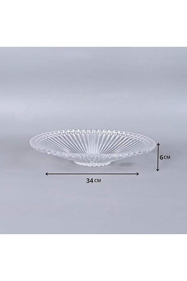 Large Transparent Acrylic Plate - 2