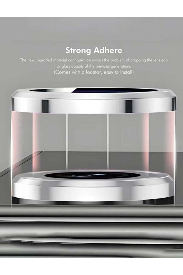 واقي شاشة عدسة الكاميرا لهاتف آيفون 17 برو/برو ماكس من آبل - فضي - 6