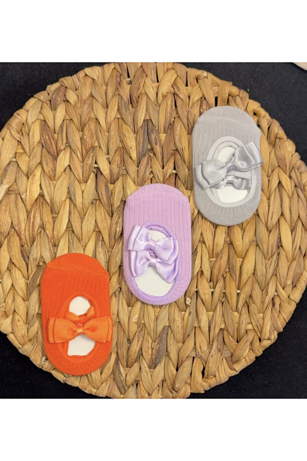 Set of 3 Baby Ballerina Socks