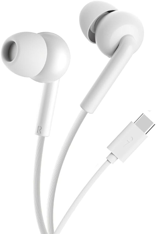 Type-C In-ear Earphones - CONCH 2C - White