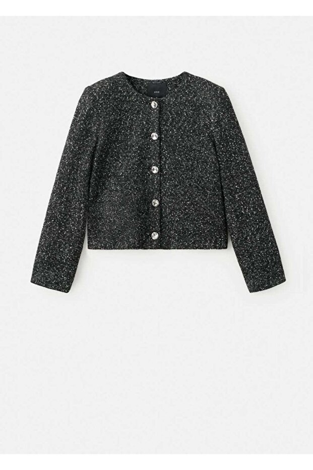 Kırçıllı pamuklu ceket - 3