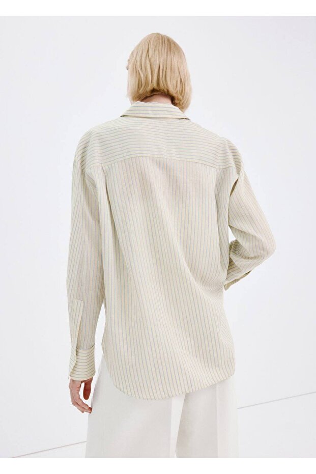 Cepli lyocell gömlek - 4