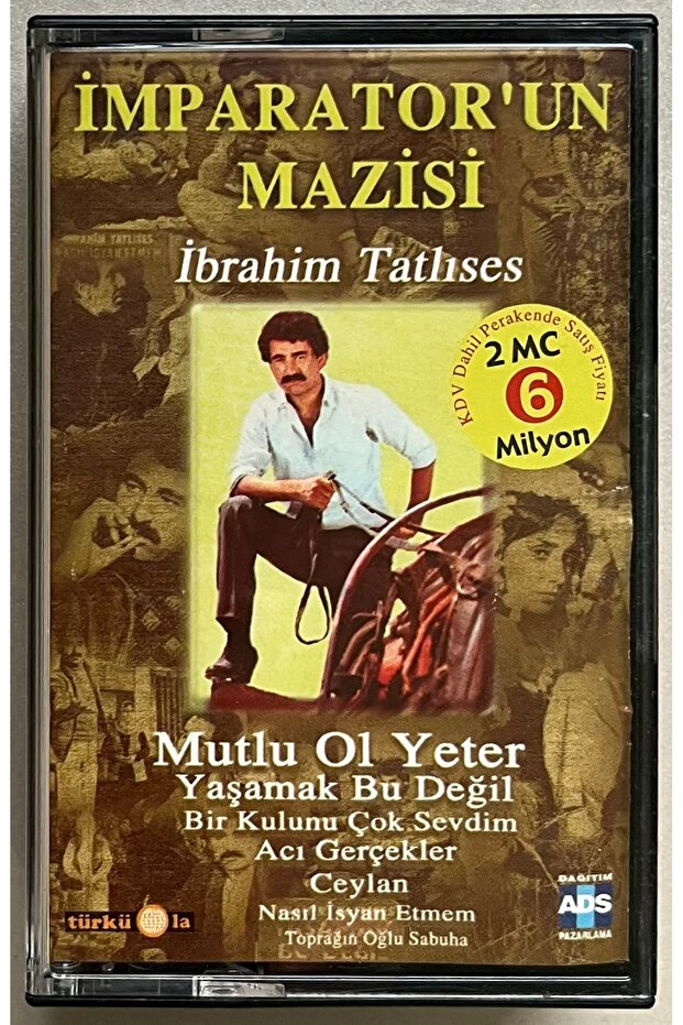 Ibrahim Tatlıses Emperor's Mazisi Double Cassette