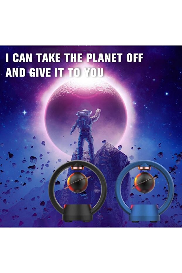 مكبر صوت بلوتوث مغناطيسي معلق مع تأثيرات إضاءة رائعة - 7