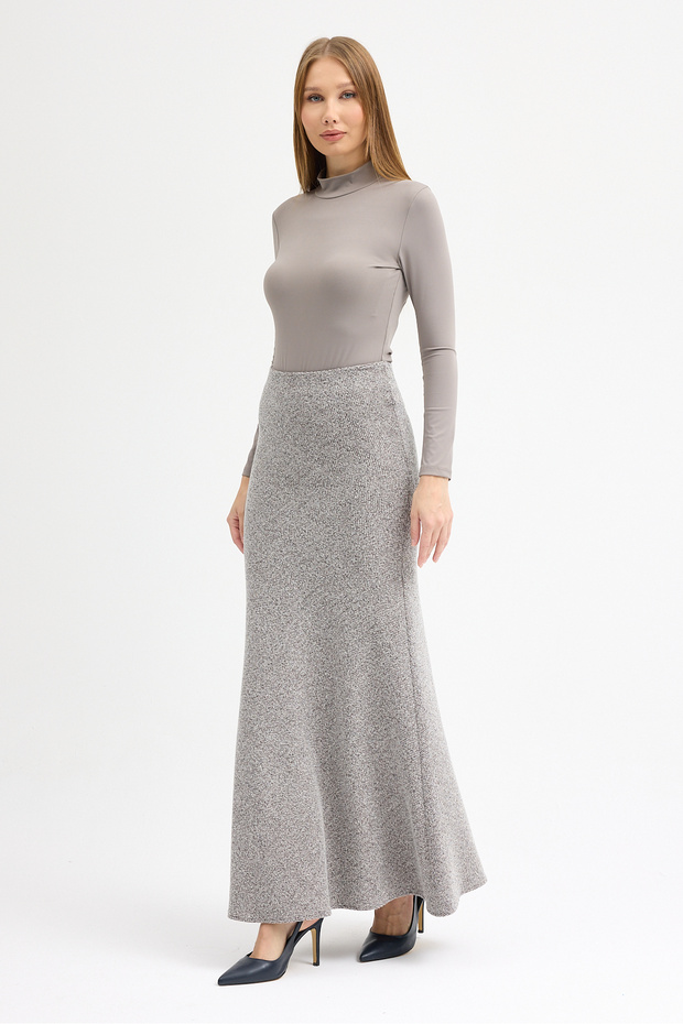 Maxi Size Knitted Stretchy Skirt