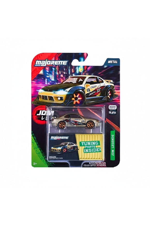 Majorette Jdm Legends Deluxe Car 1:64 Nissan Silvia (S15) Spec R Aero