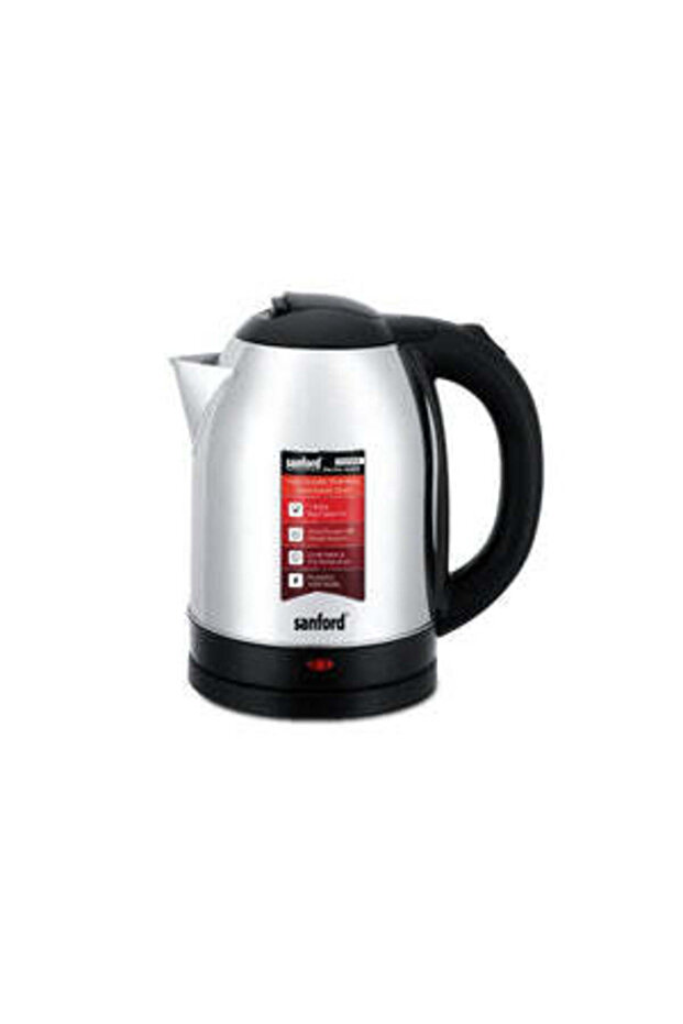 1.8 L Electric Kettle with Steel Inner Shell and Cool Touch Body