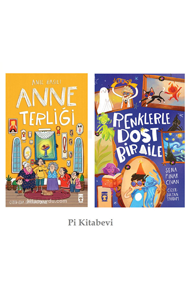Renkler Dost Bir-Aile - Anne Terliği (Anıl Basılı Sena Pınar Civan) Children's Story Book 1St Grade