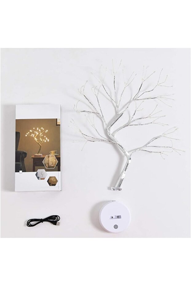 Light Tree Table Top LED Shimmery Tree Light - 1