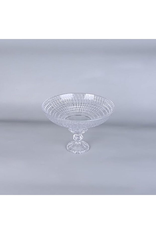 Transparent Round Crystal Serving Plate - 3