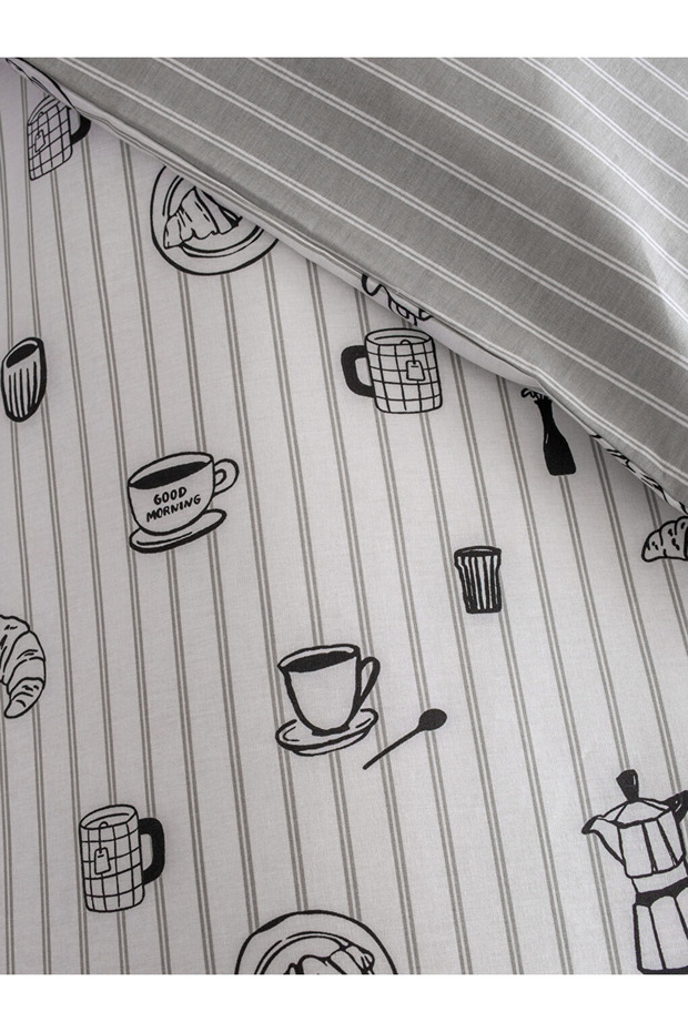 Mixed Printed Single Duvet Cover Set - 5