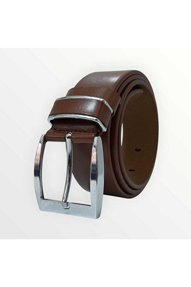 Men's Belt Black Demirköprü 4 cm Compatible with All Outfits