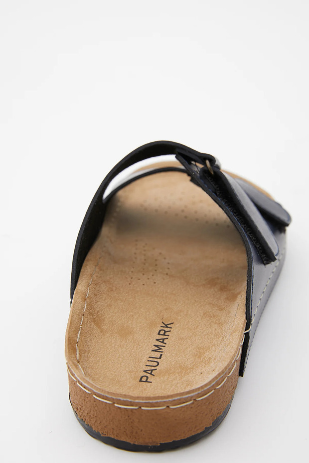 Men's Double Velcro Daily House Slippers – Adjustable Comfort and Stylish Design - 8