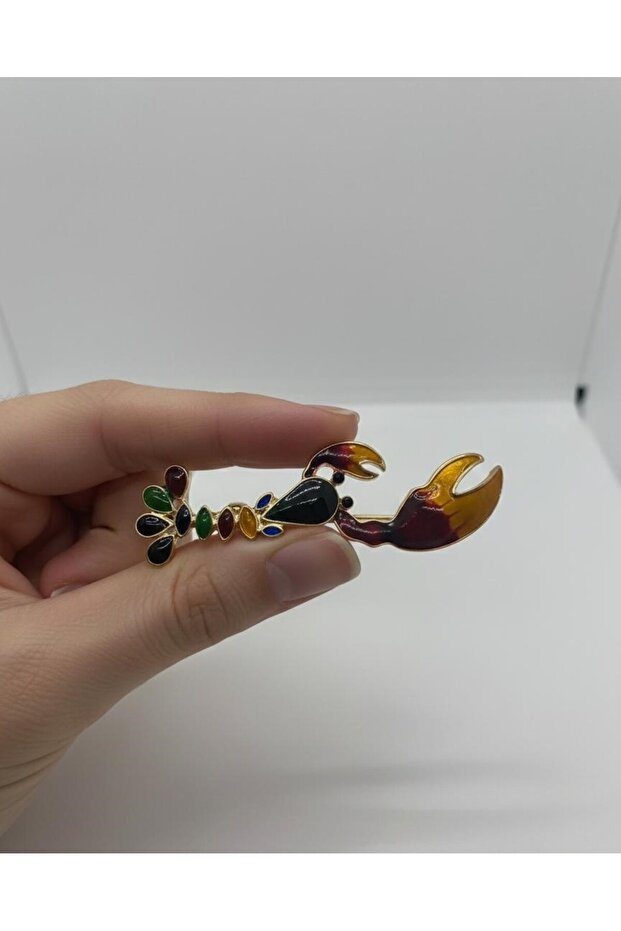 AKREP DESENLİ BROŞ - 3