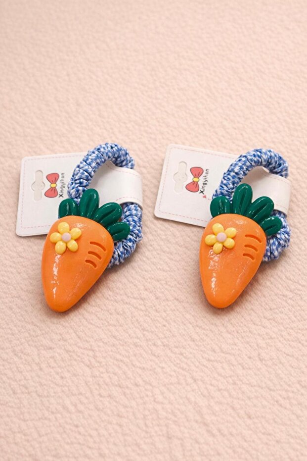 Girl's Rubber Buckle with Fruit Figure Design