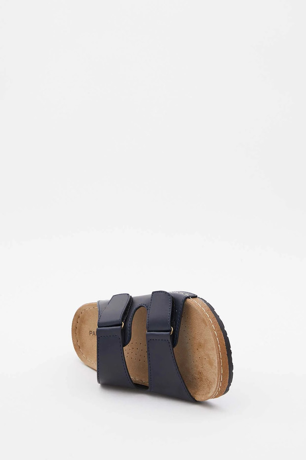 Men's Double Velcro Daily House Slippers – Adjustable Comfort and Stylish Design - 3