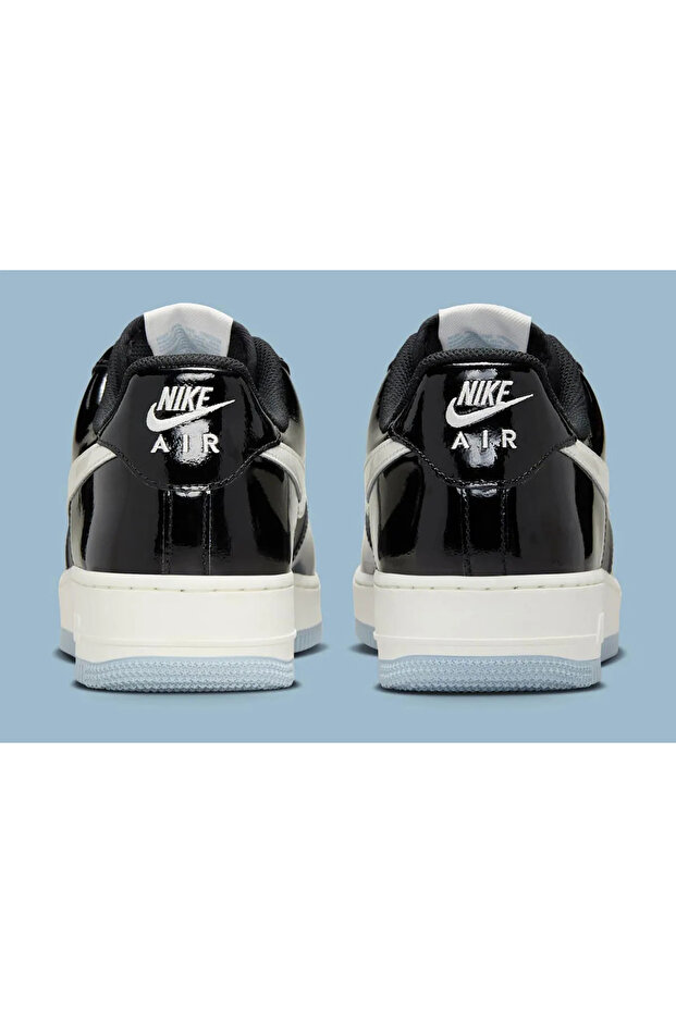 Air Force 1 Low Black Iron Grey Patent - 5