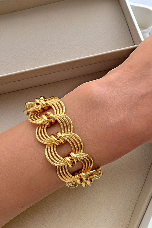 Altın2 Kuyumcu Model Kadın Gold Bileklik - 1