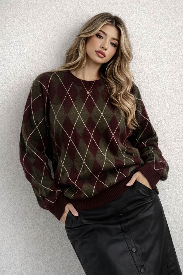 Thick Equivalent Baklava Sweater G3169 - 3