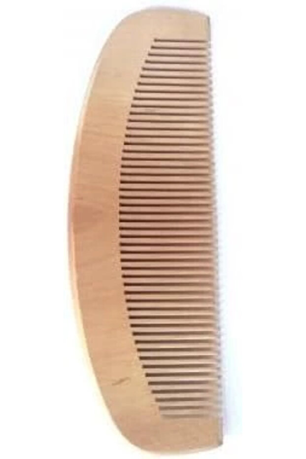 Wooden comb 12-pack narrow tooth oval ilkel-rsitdk4